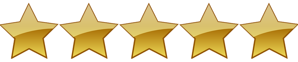 Five gold stars